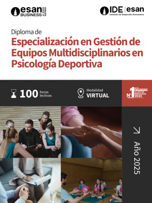 Brochure Diploma de Especialización en Gestión de Equipos Multidisciplinarios en Psicología Deportiva