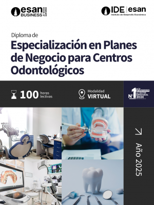 Brochure Diploma de Especialización en Planes de Negocio para Centros Odontológicos