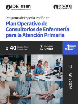 Brochure Programa de Especialización en Plan Operativo de Consultorios de Enfermería para la Atención Primaria